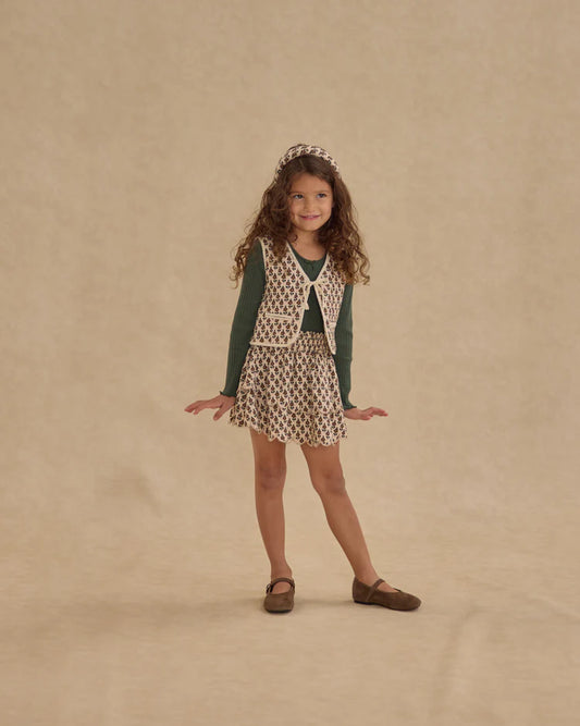 Rose Mini Skirt | Harvest Floral | Rylee & Cru