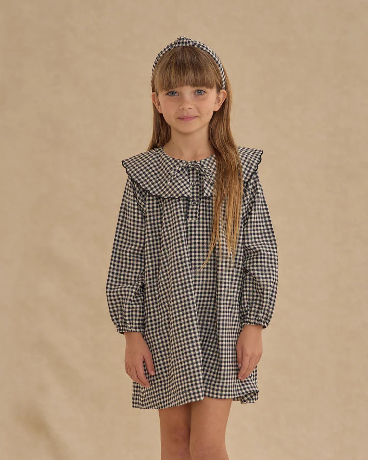 Mini Dress | Black Gingham | Rylee & Cru