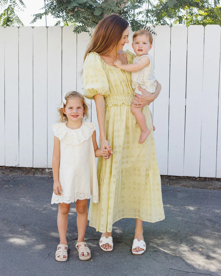 Marina Dress | Ivory | Rylee & Cru