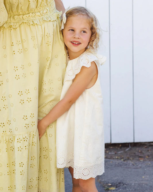 Marina Dress | Ivory | Rylee & Cru