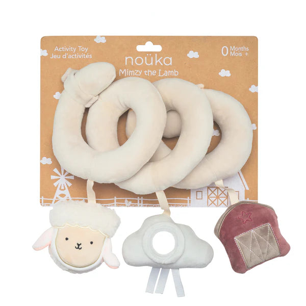 Spiral Activity Toy | Mimzy the Lamb | Nouka