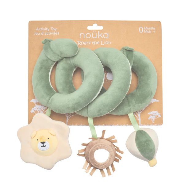 Spiral Activity Toy | Roary the Lion | Nouka