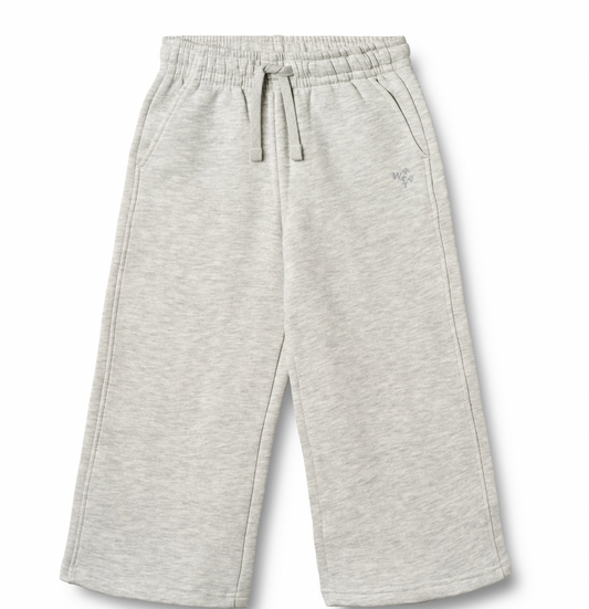 Sweatpants Straight Cruz | Light Melange Grey | Wheat Kids