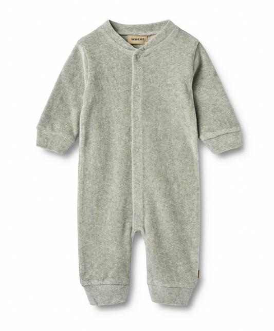 Jumpsuit Avery | Melange Grey | Wheat Clothing