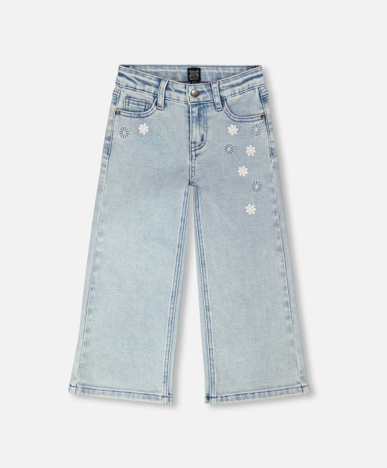 Wide Leg Jeans | Light Blue Denim | Duex par Deux