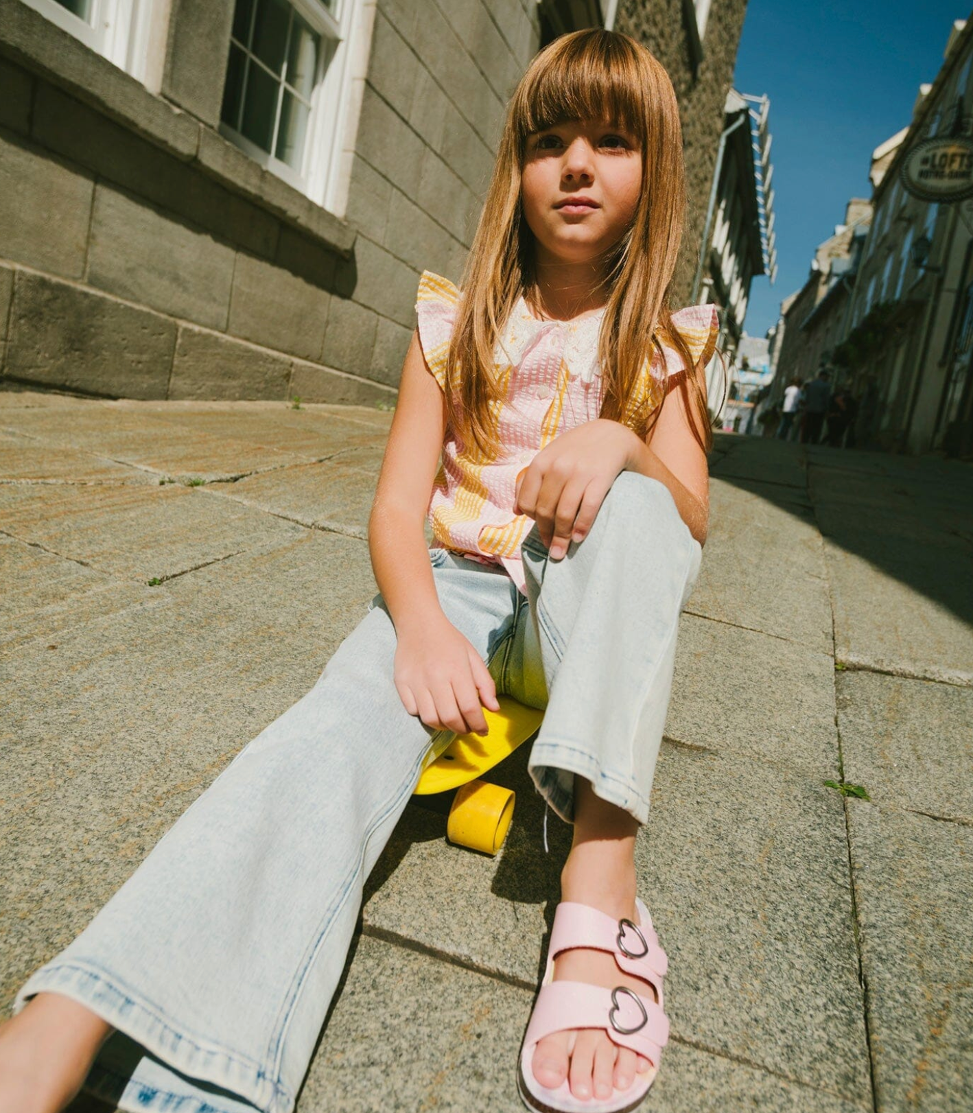 Wide Leg Jeans | Light Blue Denim | Duex par Deux