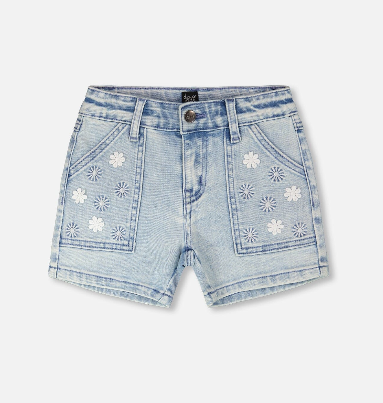 Denim Shorts | Light Blue Denim | Duex par Deux