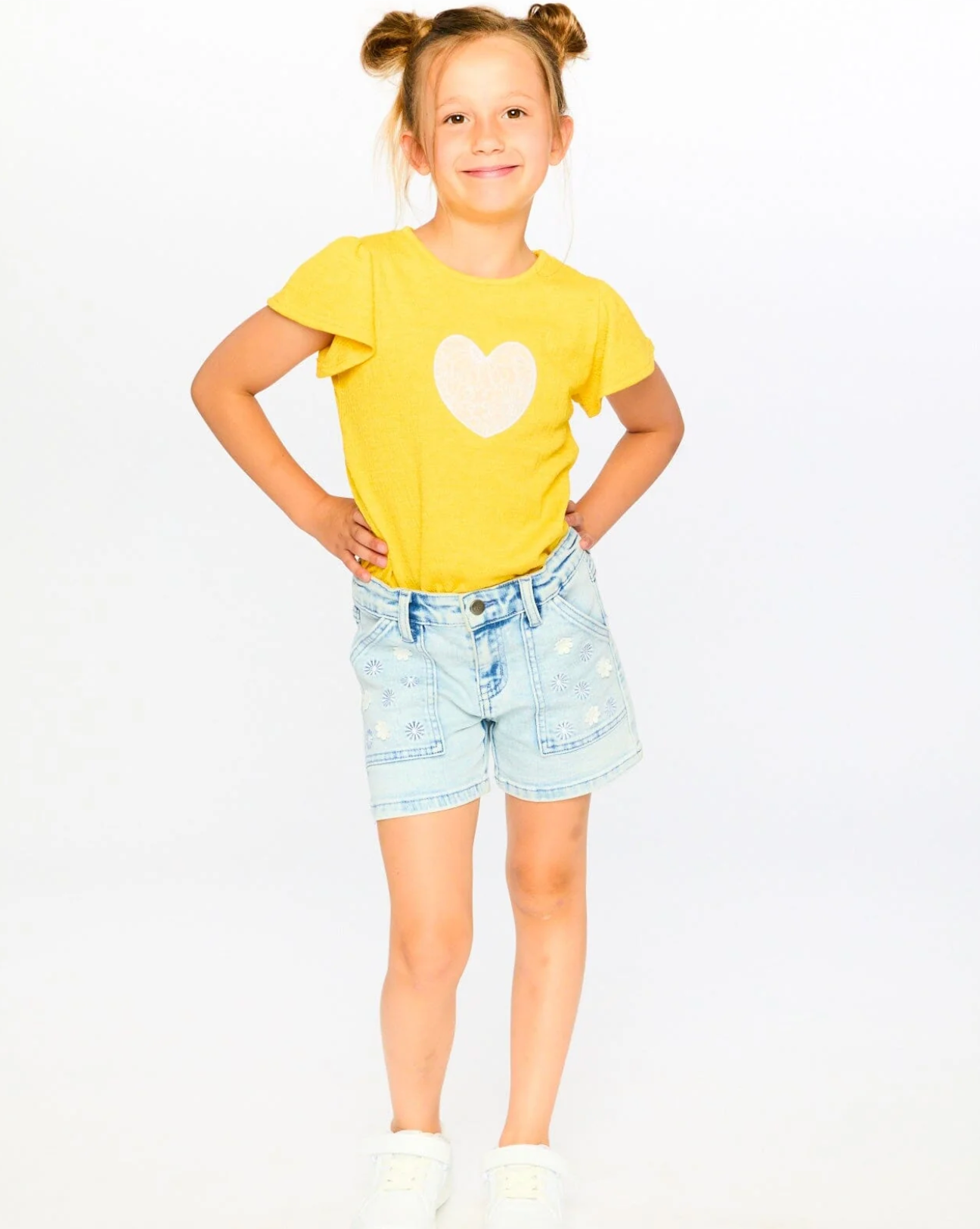 Denim Shorts | Light Blue Denim | Duex par Deux