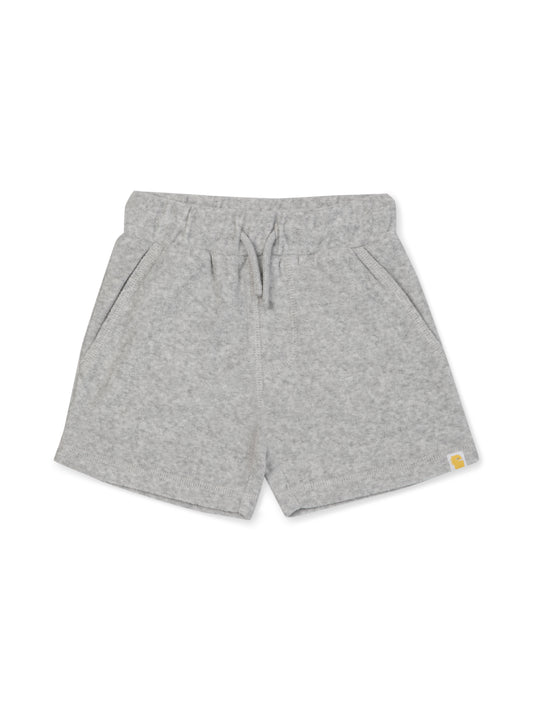 Terry Knit Shorts | Rise Little Earthlings | Grey