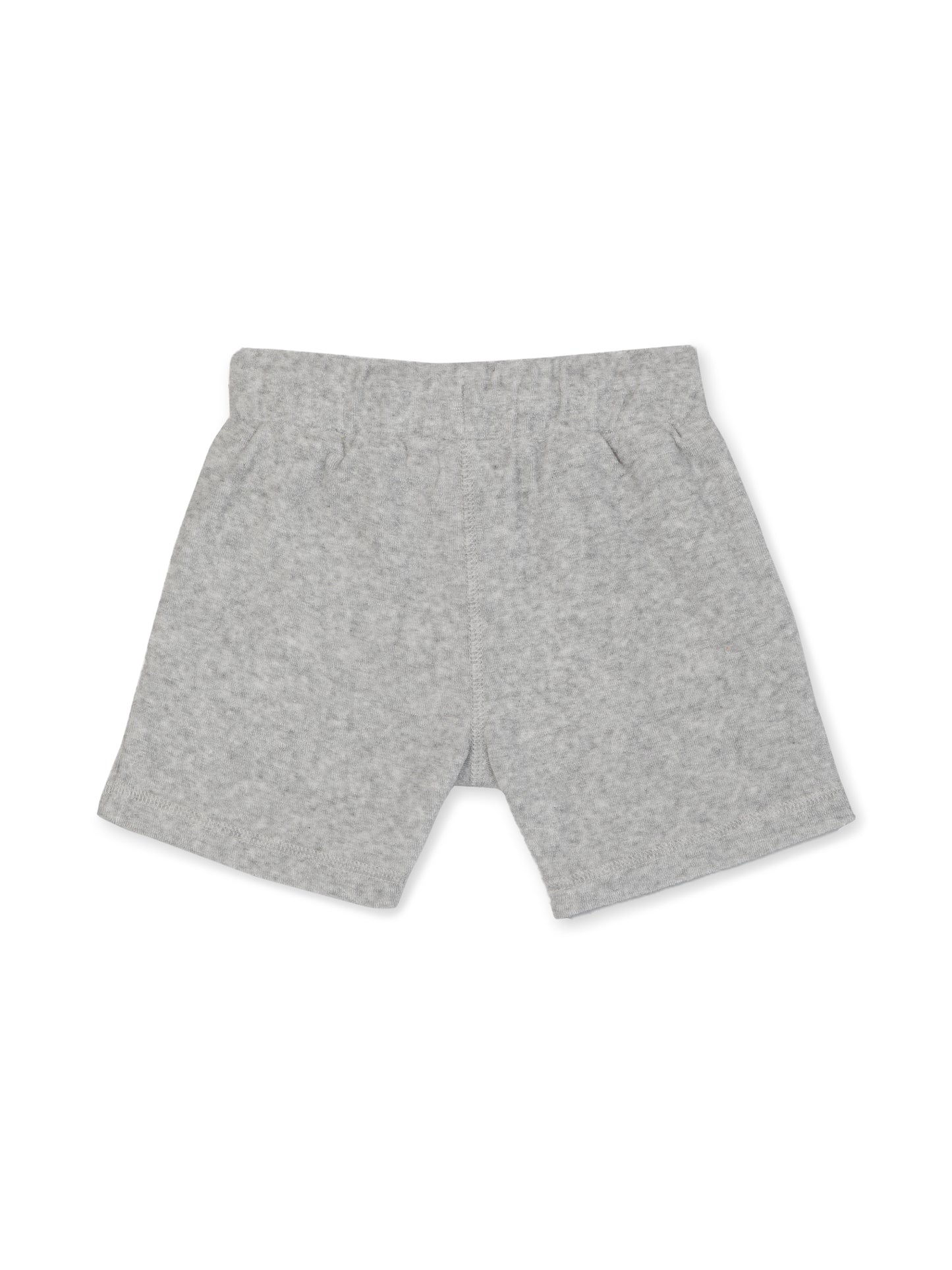 Terry Knit Shorts | Rise Little Earthlings | Grey