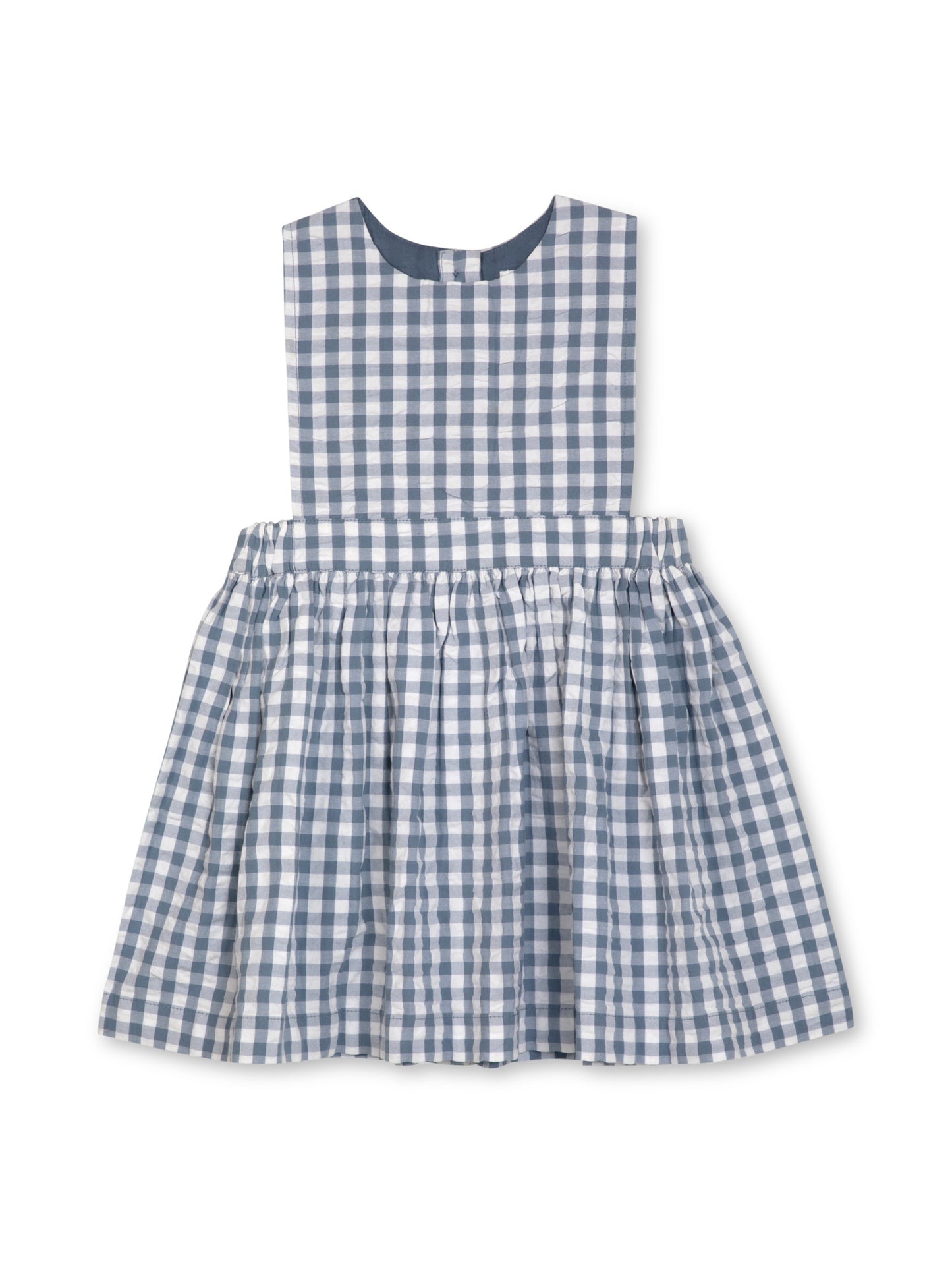 Apron Dress | Blue Fog | Rise Little Earthlings