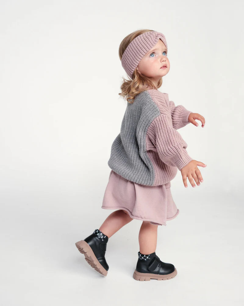 Chunky Headband | Ash Rose | 7am