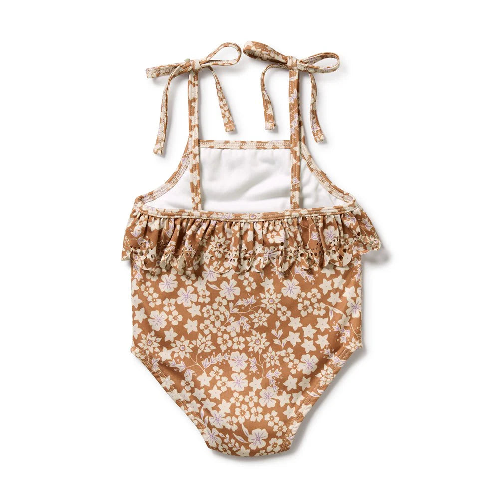Hazel Floral Cutwork Swimsuit | Wilson + Frenchy