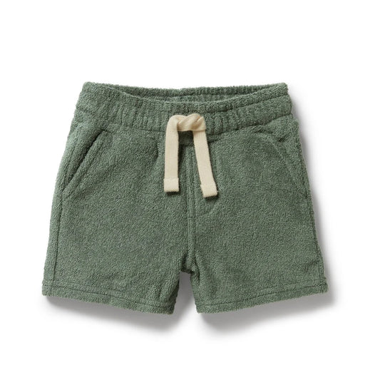 Moss Organic Terry Short | Wilson + Frenchy
