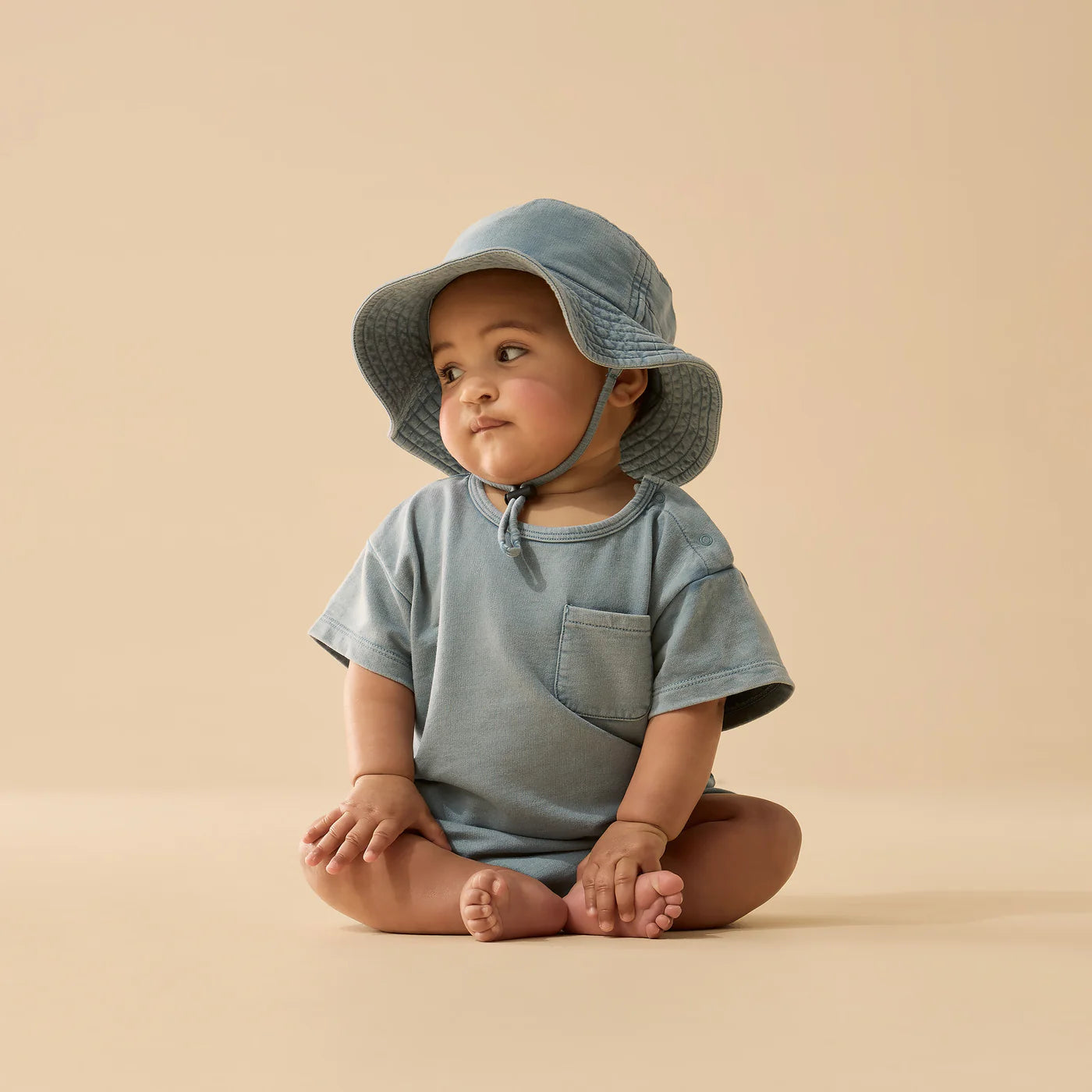 Dusk Organic Sweat Growsuit | Wilson + Frenchy