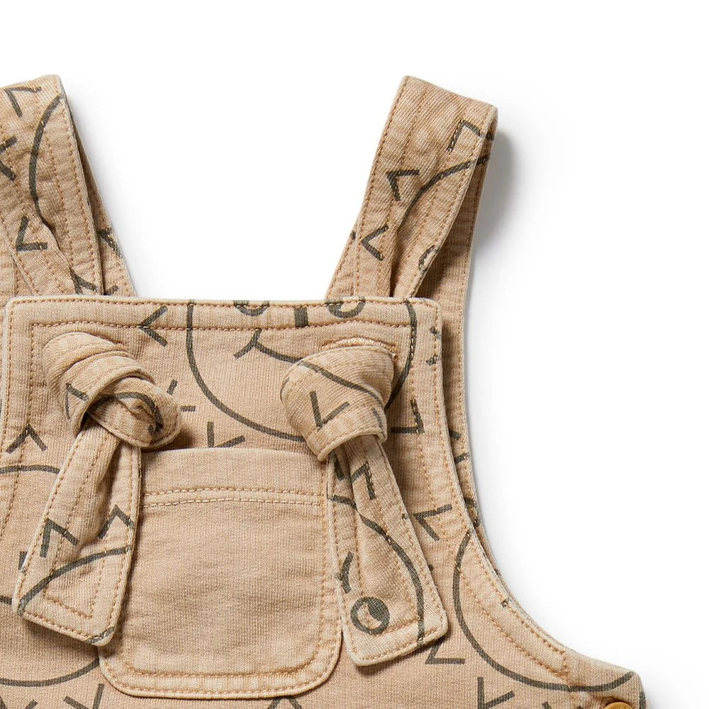 Happy Days Organic Sweat Overall | Wilson + Frenchy