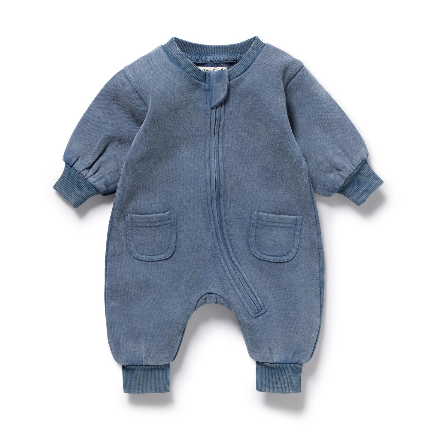 Organic Terry Growsuit | Twilight Blue | Wilson & Frenchy