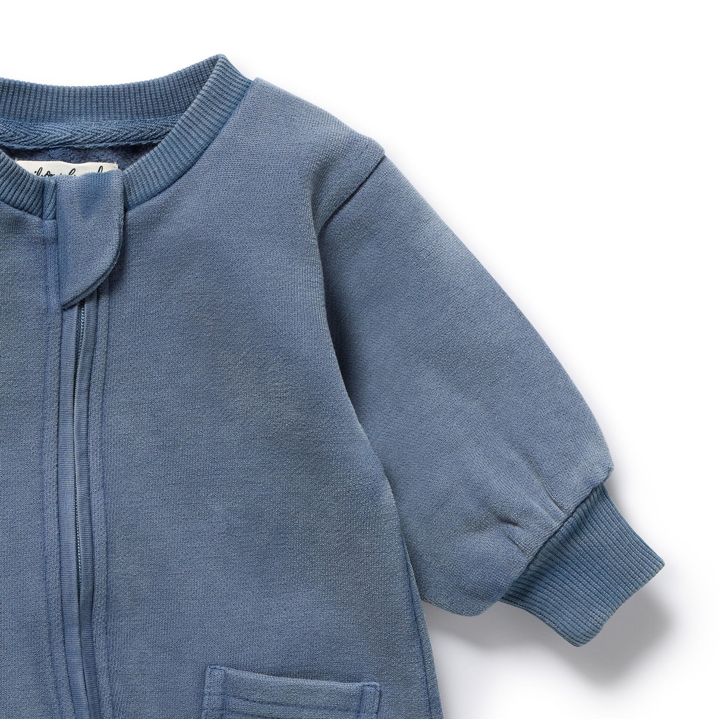 Organic Terry Growsuit | Twilight Blue | Wilson & Frenchy