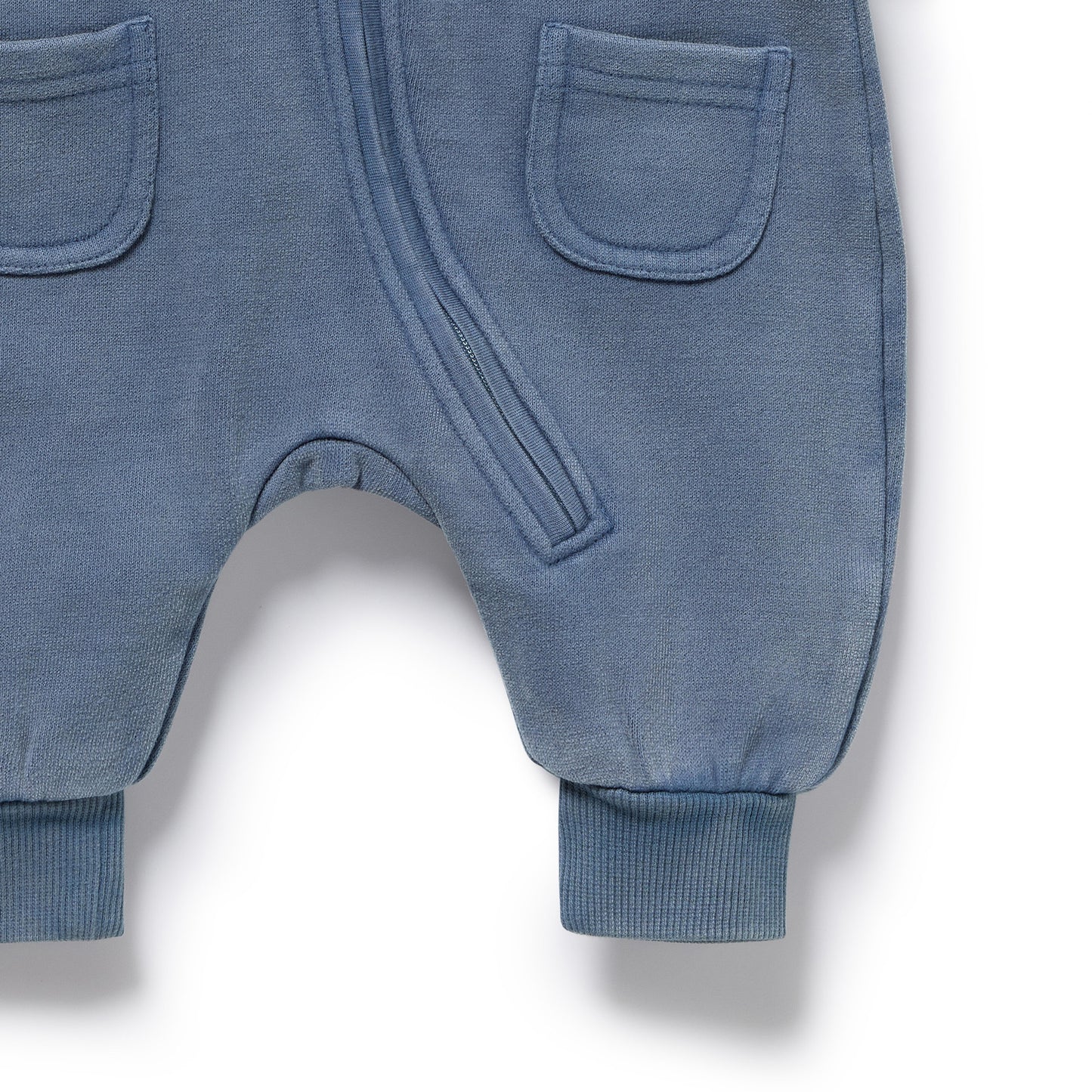 Organic Terry Growsuit | Twilight Blue | Wilson & Frenchy