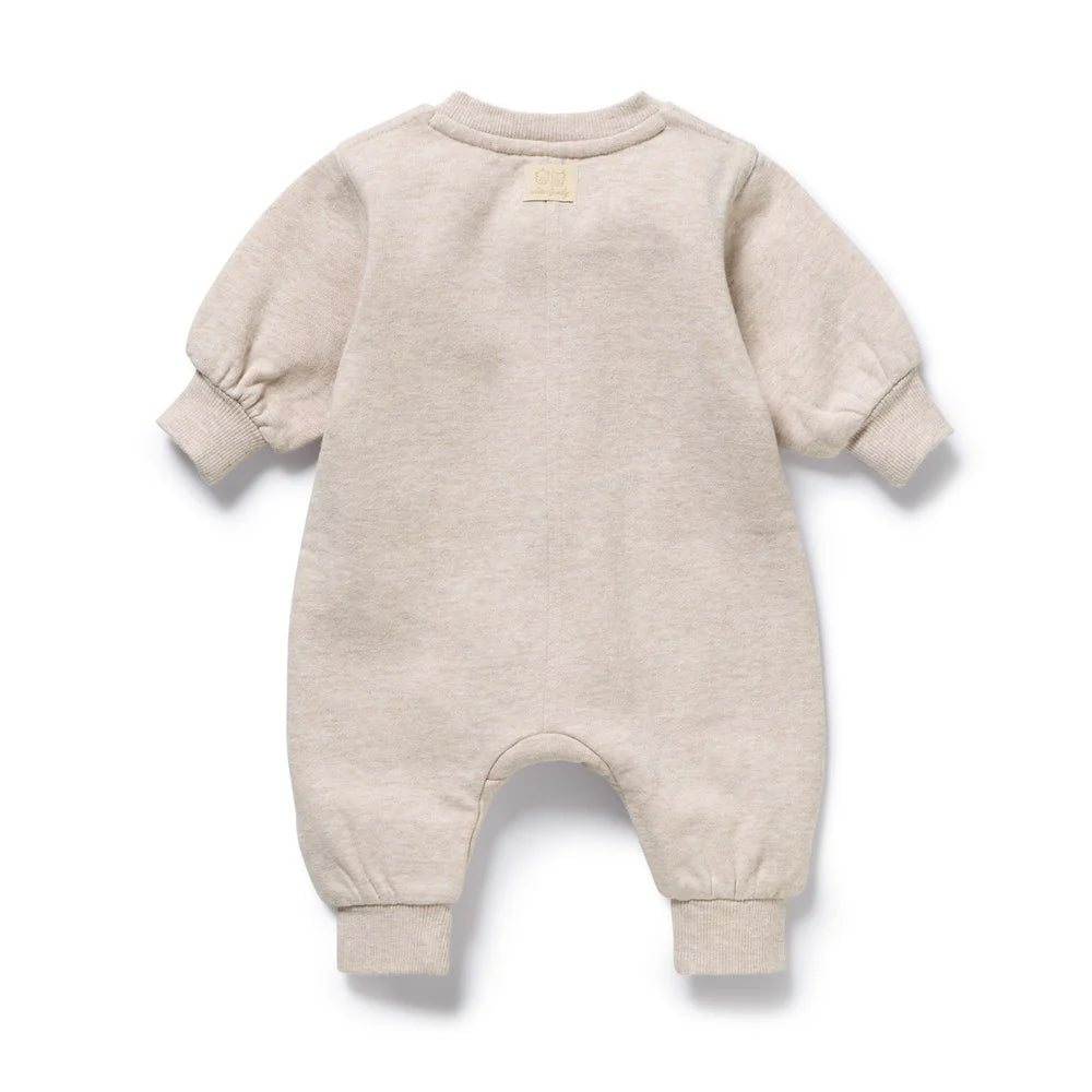 Organic Terry Growsuit | Oatmeal | Wilson & Frenchy