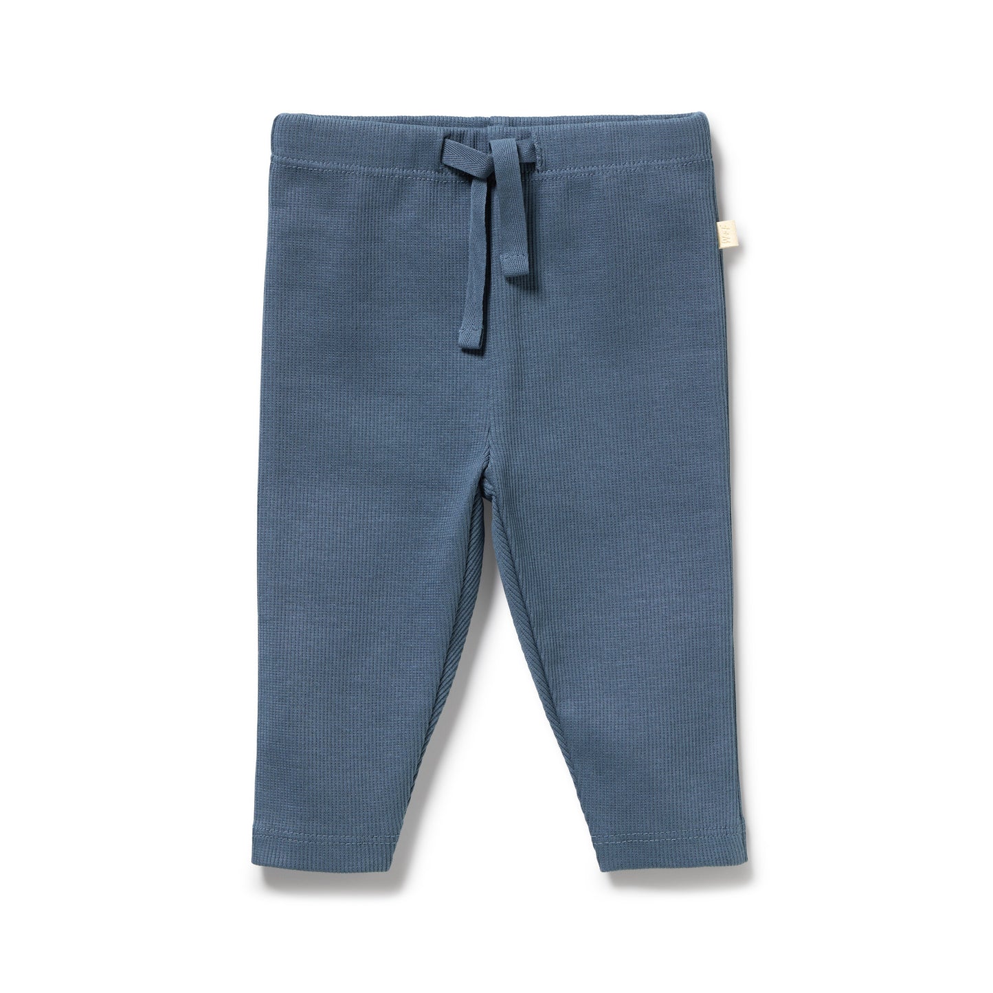 Organic Ribbed Legging | Twilight Blue | Wilson & Frenchy
