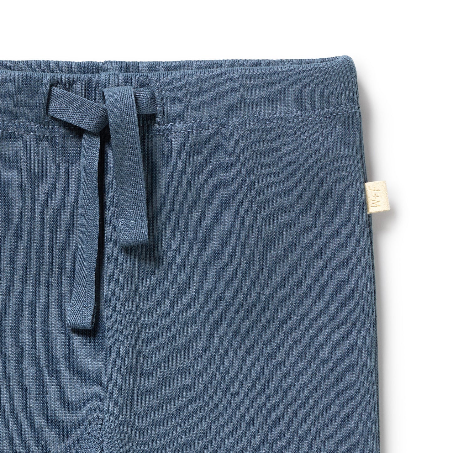 Organic Ribbed Legging | Twilight Blue | Wilson & Frenchy