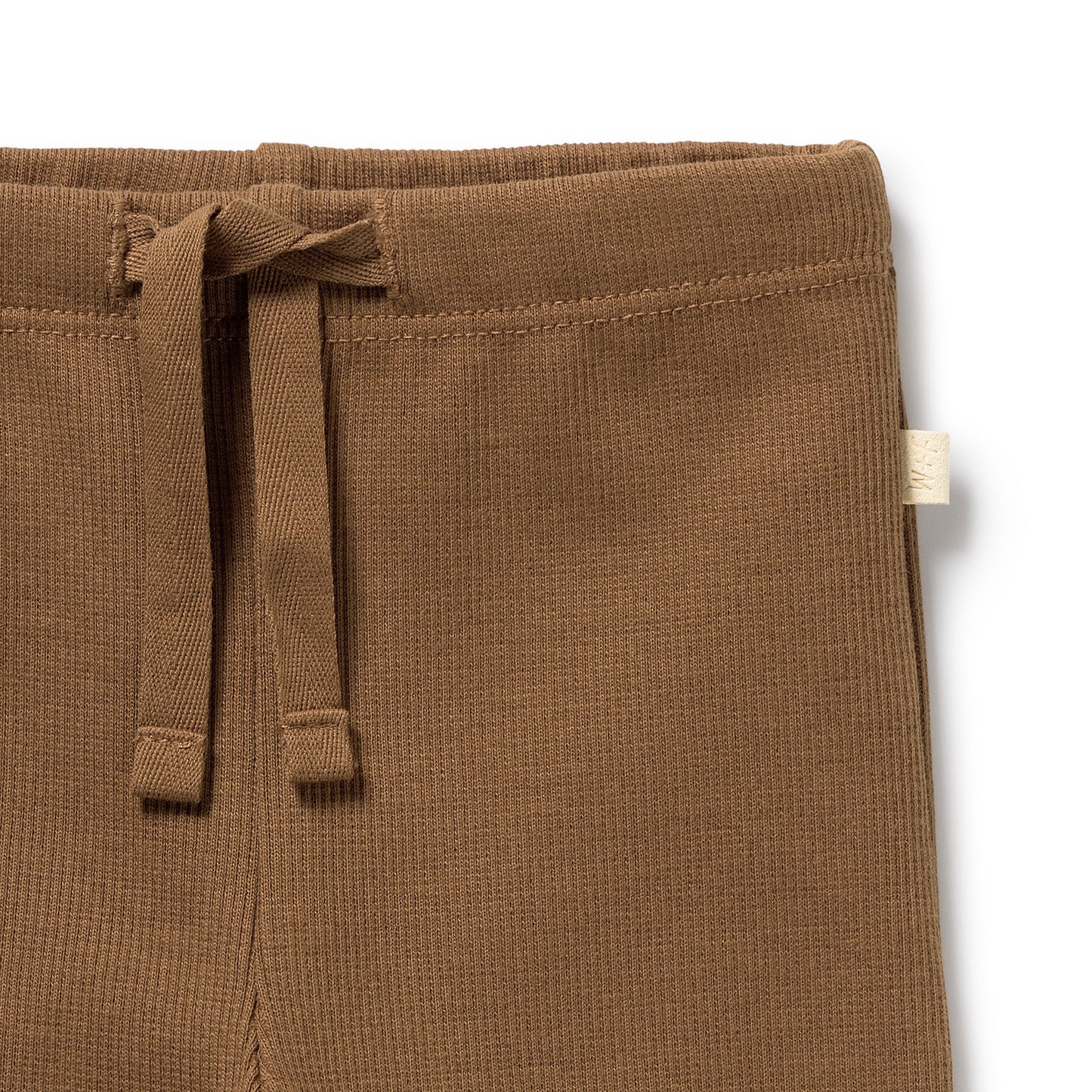 Organic Ribbed Legging | Nutmeg | Wilson & Frenchy