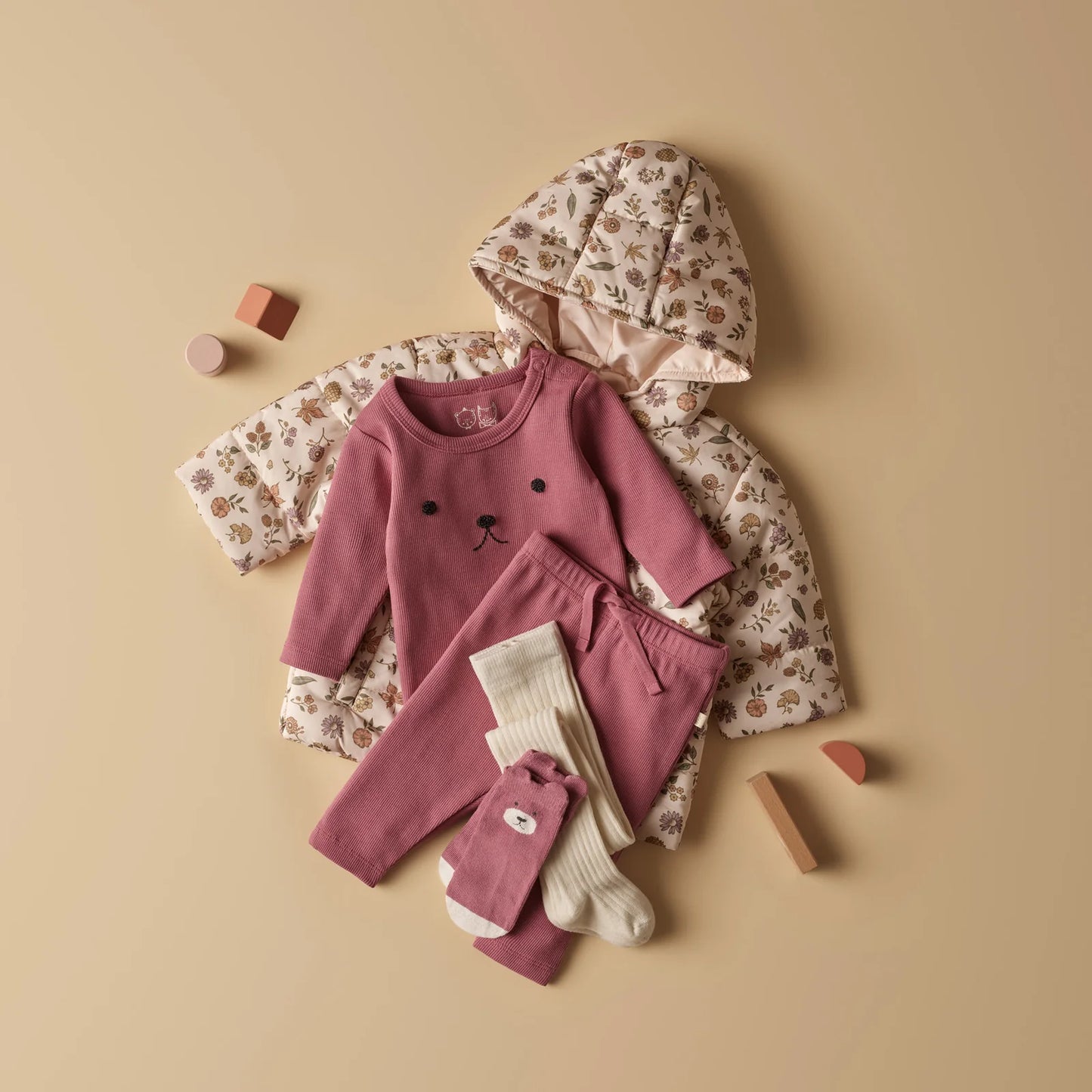 Organic Ribbed Legging | Plum | Wilson & Frenchy