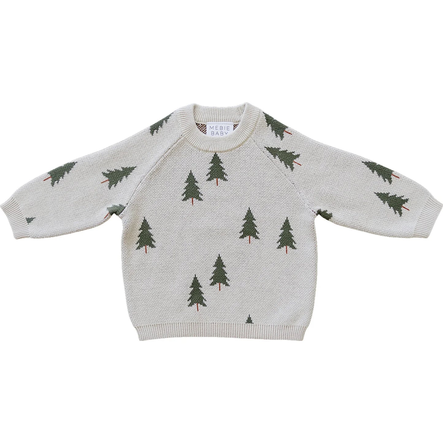 Pine Tree Knit Sweater | Mebie Baby