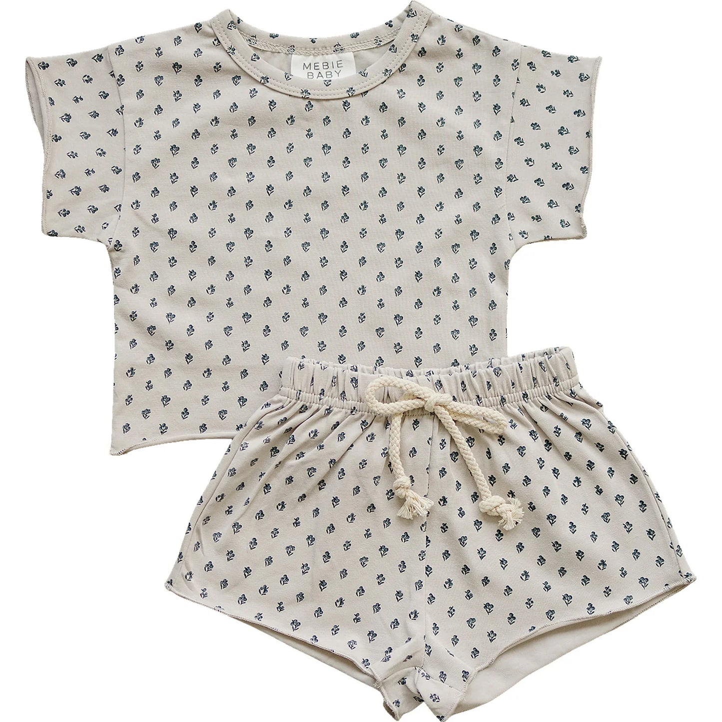 Berry Floral Short Set | Mebie Baby