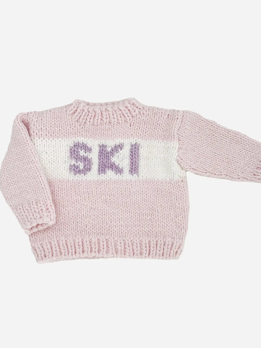 Ski Sweater | Baby Pink | The Blueberry Hill