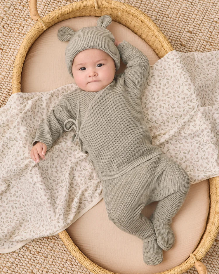 Footed Knit Pant | Laurel | Quincy Mae