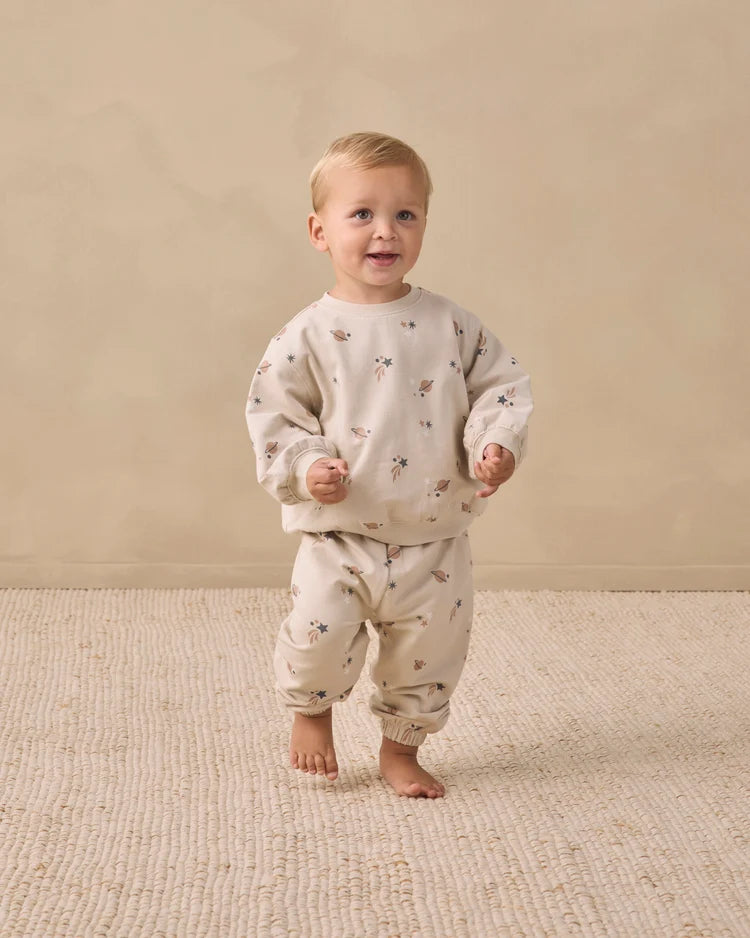Oversized Sweatsuit Set | Space | Quincy Mae