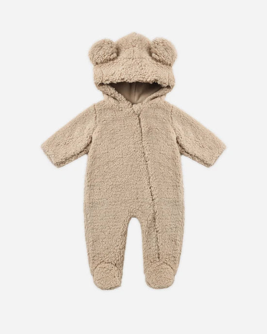 Bear Jumpsuit | Latte | Quincy Mae