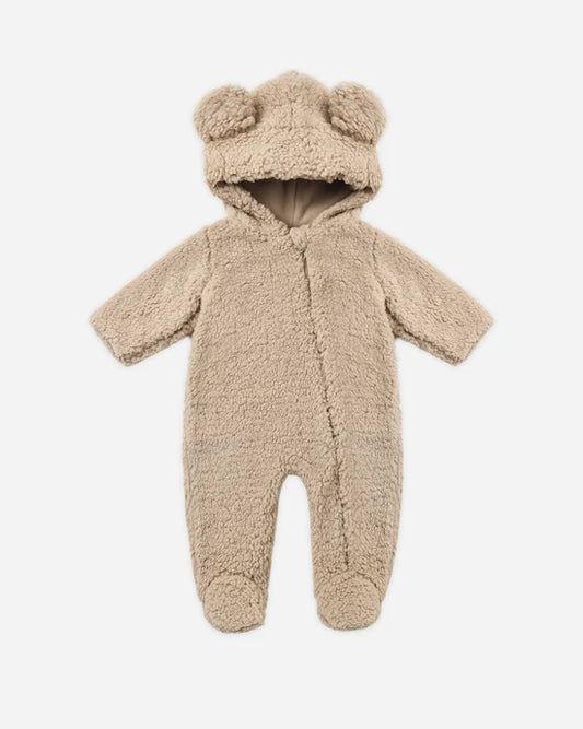 Bear Jumpsuit | Latte | Quincy Mae