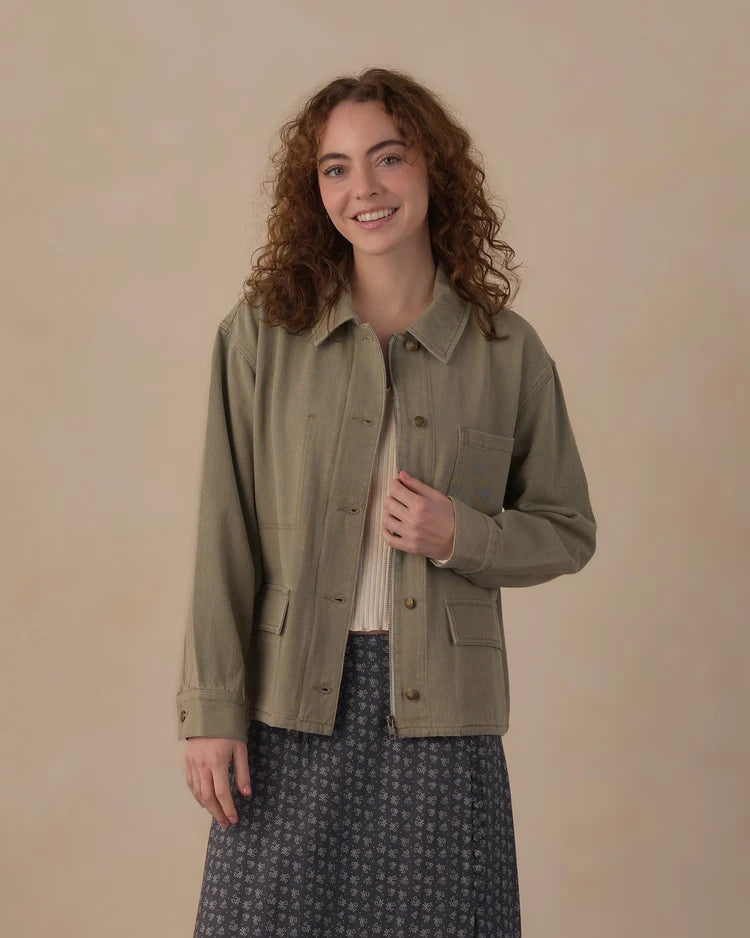 Women's Claire Jacket | Dark Sage | Rylee & Cru