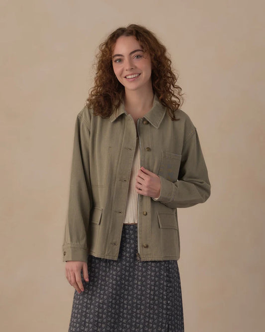 Women's Claire Jacket | Dark Sage | Rylee & Cru
