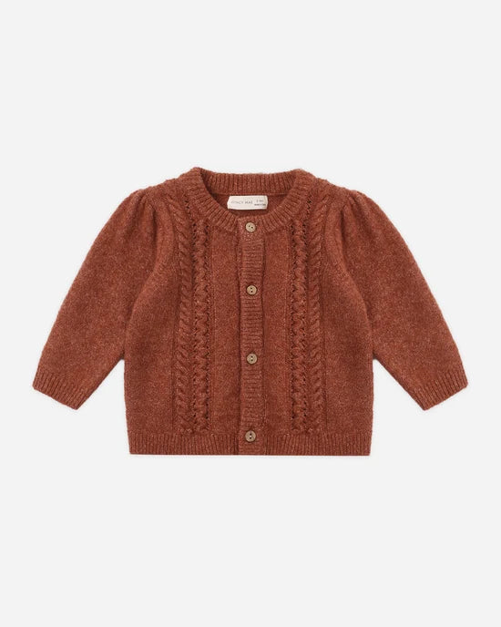 Holly Cardigan | Redwood | Quincy Mae