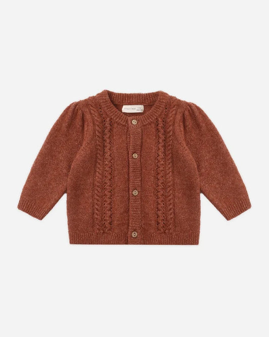 Holly Cardigan | Redwood | Quincy Mae