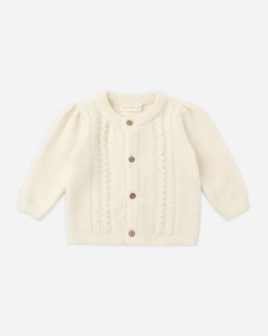 Holly Cardigan | Natural | Quincy Mae