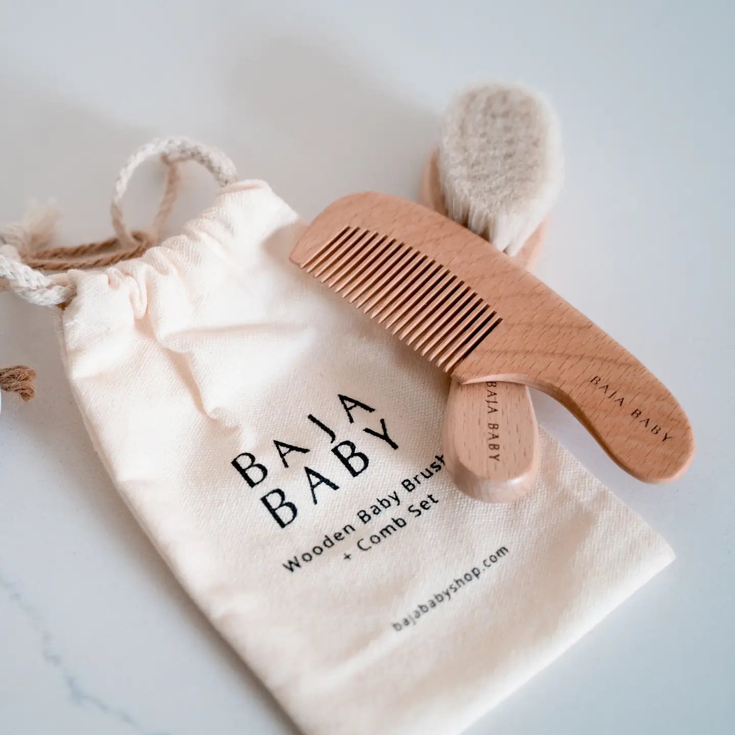 Wooden Brush & Comb Set | Pip + Phee