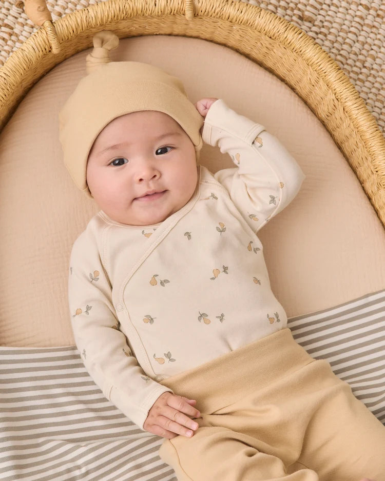Side Snap Bodysuit & Pant Set | Pear | Quincy Mae