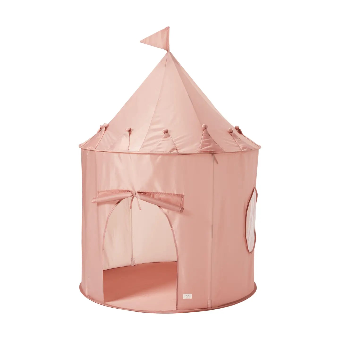 Recycled Fabric Play Tent Castle | Misty Pink | 3 Sprouts