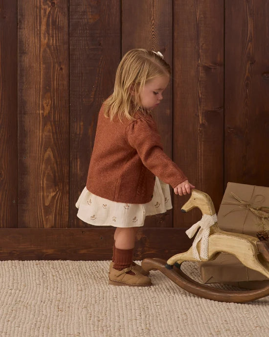 Holly Cardigan | Redwood | Quincy Mae