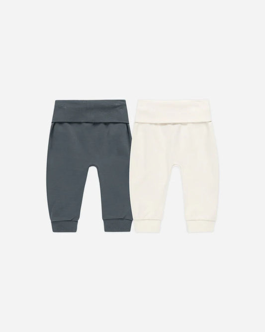 Baby Pant Set | Indigo, Ivory | Quincy Mae