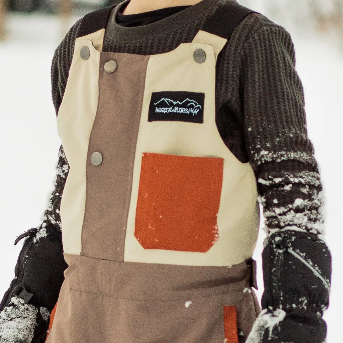 Insulated and Waterproof Snow Bib Snow Pants | Keep The Littles Wild