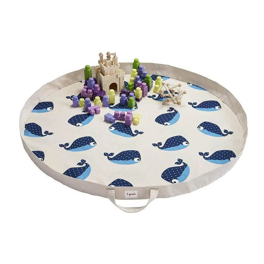 Whale Play Mat Bag | 3 Sprouts