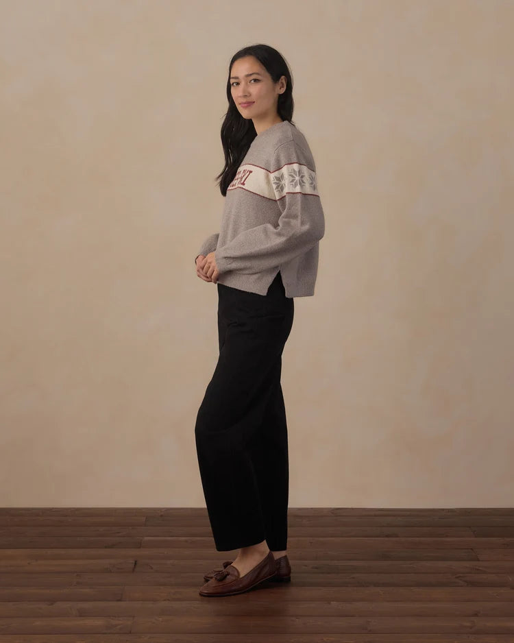 Women's Barrel Denim | Black | Rylee & Cru