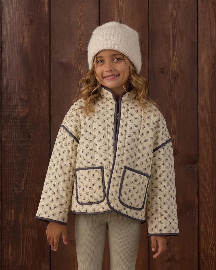 Quilted Jacket | Vintage Fleur | Rylee & Cru