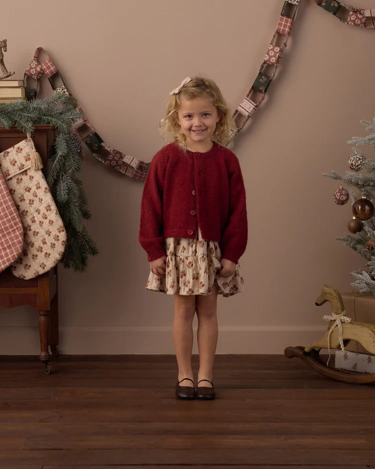 Fuzzy Cardigan | Ruby | Rylee & Cru